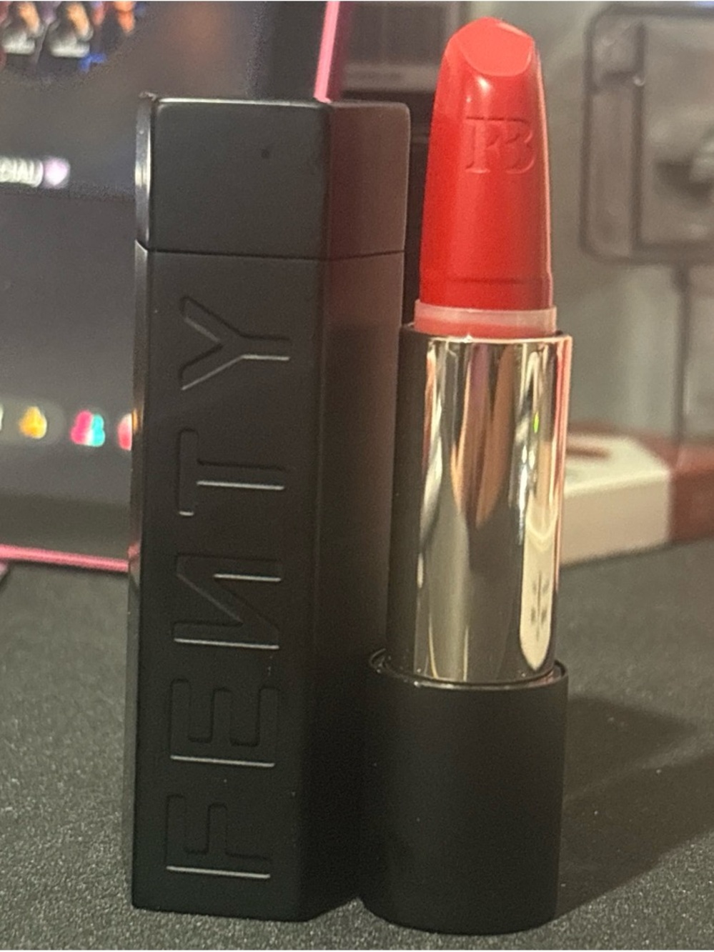 Fenty Beauty Red Satin Lipstick - Vibrant True Red